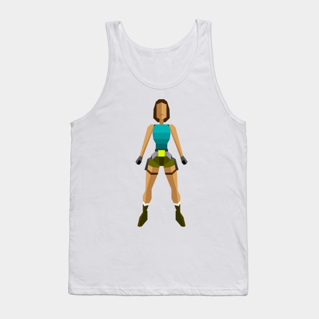 Lara Croft Tank Top by Scanline